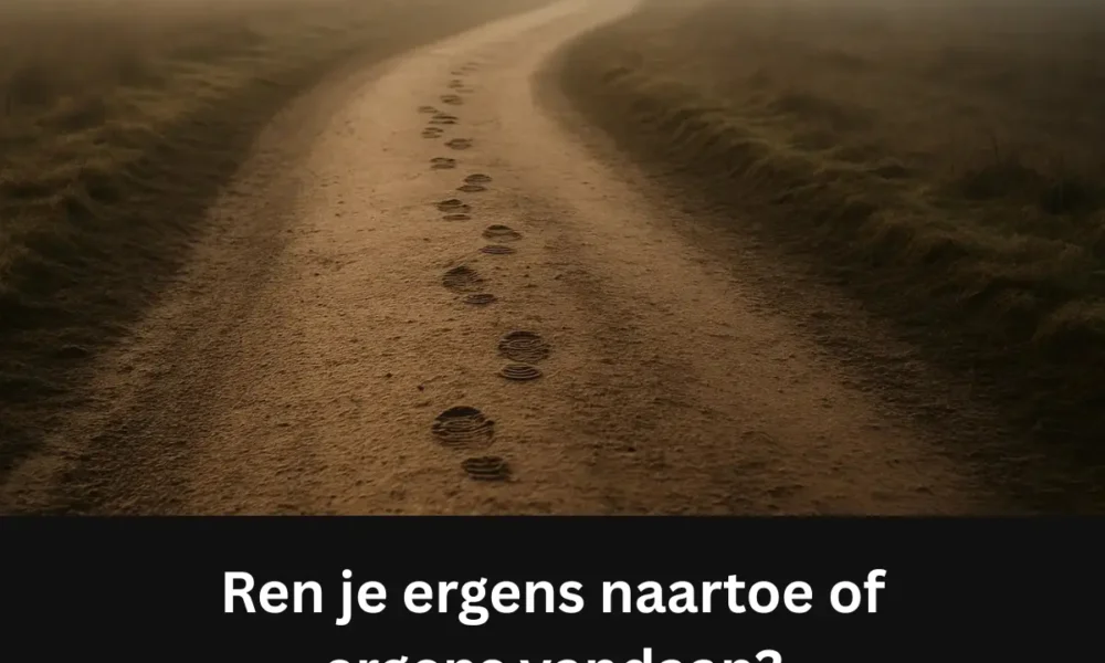 ren je ergens naartoe of vandaan