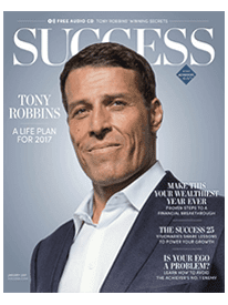 Tony Robbins - 2 tony robbins cover magazine